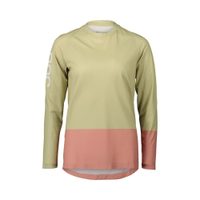 POC W's MTB Pure LS Jersey Prehnite Green/Rock Salt