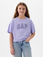 GAP 883128-01 Dětské tričko s logem Fialová