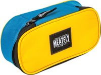 MEATFLY Pencil Case, Yellow/Ocean Blue