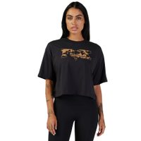 FOX W Cienega Os Crop Tee Black