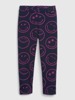 GAP 475417-00 Dětské legíny GAP & Smiley® Tmavě modrá