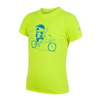 COOLMAX FRESH PT PIRATE children's T-shirt neck sleeve reflex yellow