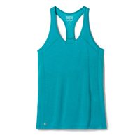 SMARTWOOL W ACTIVE ULTRALITE RACERBACK TANK, deep lake