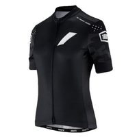 100% EXCEEDA Women's Jersey Black/Charcoal