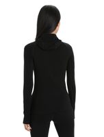 W ZoneKnit Insulated LS Hoodie BLACK
