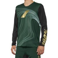 100% R-CORE-X LE Long Sleeve Jersey Forest Green
