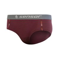 SENSOR MERINO AIR ladies panties dark burgundy