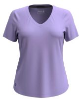 SMARTWOOL W ACTIVE ULTRALITE V-NECK SS, ultra violet