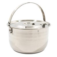 YATE Stainless steel pot with lid 6 l