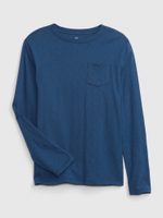 GAP 478393-03 Tričko s kapsičkou Tmavě modrá