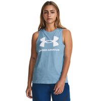 UNDER ARMOUR W LIVE SPORTSTYLE TANK-BLU