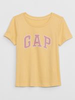 GAP 789406-03 Dětské tričko s logem Žlutá
