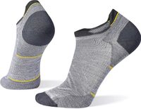 SMARTWOOL RUN ZERO CUSHION LOW ANKLE SOCKS light gray