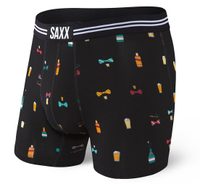 SAXX VIBE BOXER BRIEF, black bowties n booze