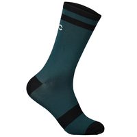 POC Lure MTB Sock Long, Dioptase Blue/Uranium Black