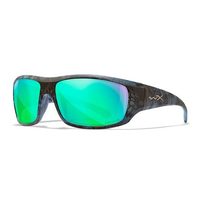 WILEY X OMEGA Captivate Polarized - Green Mirror - Amber - Kryptek Neptune