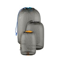 SEA TO SUMMIT Mesh Stuff Sack Set 3, 5, 8L Beluga (Zinnia, High Rise, Blue Atoll)