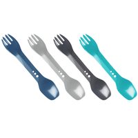 LIFEVENTURE Ellipse Spork 4-Pack, multicolor