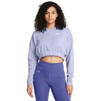 UNDER ARMOUR Rival Terry OS Crop Crw, Celeste / White