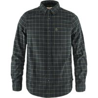 FJÄLLRÄVEN Övik Flannel Shirt M Dark Grey