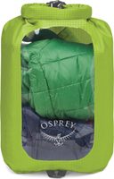 OSPREY DRY SACK 12 W/WINDOW, limon green