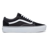 VANS OLD SKOOL PLATFORM, BLACK/WHITE