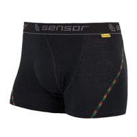 SENSOR MERINO AIR pánské trenky černá