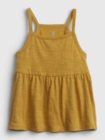 GAP 689394-00 Dětský top strappy Žlutá