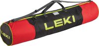 LEKI Pole Bag, bright red-black-neonyellow