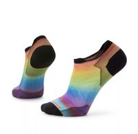 SMARTWOOL RUN ZC PRIDE RAINBOW PRNT LW ANK, multi color