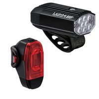 LEZYNE MICRO DRIVE 800+ / KTV DRIVE+ PAIR SATIN BLACK / BLACK