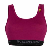 SENSOR MERINO ACTIVE dámská podprsenka lilla