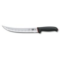 VICTORINOX 5.7223.25D Butcher knife 25 cm, Fibrox Dual Grip