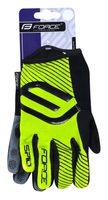 FORCE MTB SPID 17 letní bez zapínání,fluo