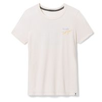 SMARTWOOL W DENVER SKYLINE GRAPHIC SS TEE, almond heather