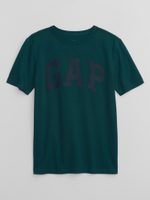 GAP 747794-03 Dětské tričko s logem Zelená