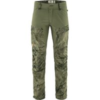 FJÄLLRÄVEN Keb Trousers M, Green Camo-Laurel Green