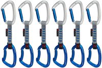 MAMMUT Crag Keylock 10 cm Indicator 6-Pack Quickdraws, silver-ultramarine