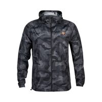 FOX Fox Head Camo Windbreaker, Black Camo