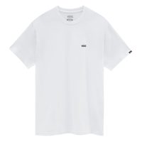 VANS LEFT CHEST LOGO T-SHIRT, White-Black