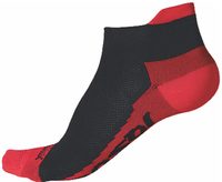 SENSOR RACE COOLMAX INVISIBLE black/red