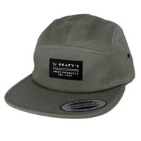 PEATYS PUBWEAR KŠILTOVKA PUBWEAR 5 PANEL CAP - SPEED PRODUCTS / GREY