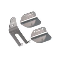 LEZYNE STAINLESS PEDAL HOOK SILVER