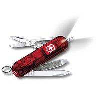 VICTORINOX SIGNATURE LITE červený transparentní