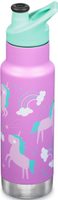 KLEAN KANTEEN Insulated Kid Classic Narrow w/Kid Sport Cap 355 ml, unicorns