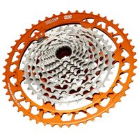 E*THIRTEEN Helix Race Cassette | 12 Speed | 9-52T | Naranja