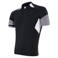 SENSOR CYKLO RACE men's jersey, black/white