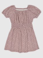 GAP 800002-01 Dětské vzorované šaty Růžová