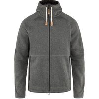 FJÄLLRÄVEN Övik Fleece Hoodie M Dark Grey