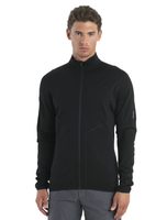 ICEBREAKER M Mer 560 Realfleece EleMtal II LS Zip BLACK